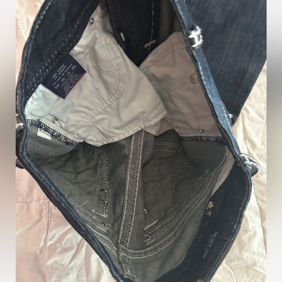 2000s Y2K boot cut graphic jeans - Picture 5 of 7